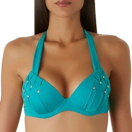 Aubade Gold Lover Molded Plunge Bikini Top