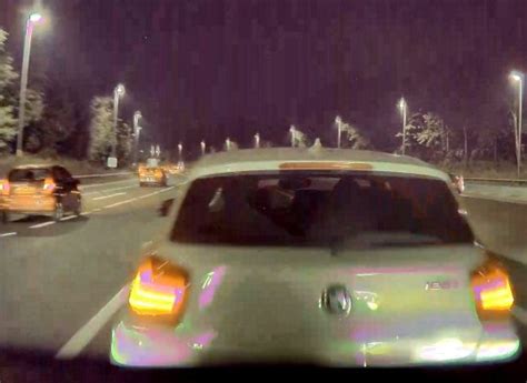 Moment Tesla Driver On Cannabis Ploughs Into Back Of New Mums Car Uk