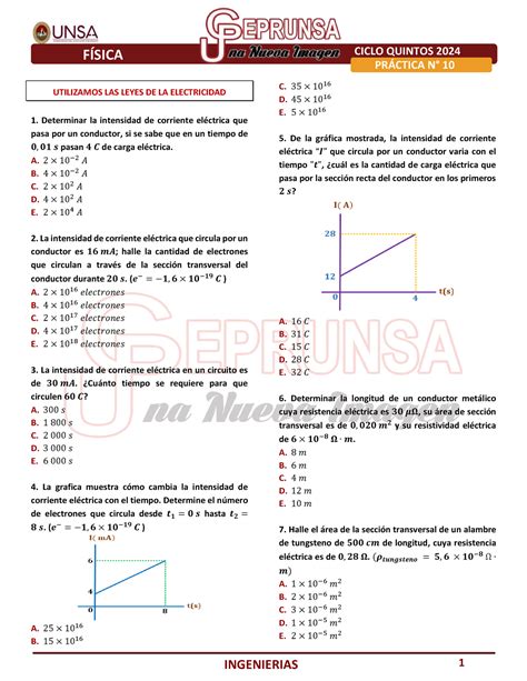 Fisica Estudio Ingenier A Industrial F Sica Ciclo Quintos