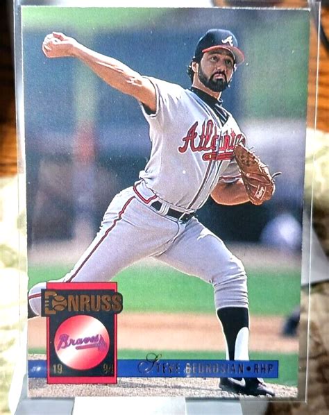 Donruss Baseball Card Of Steve Bedrosian With Free Shipping