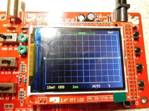 DSO 138 Oscilloscope - Hobby electronic soldering and construction