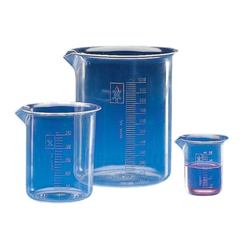 Beaker PMP TPX Molded Graduations 25mL To 5000mL EROHE