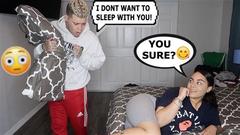 I Don T Want To Sleep With You Prank On My Girlfriend She Cries Youtube