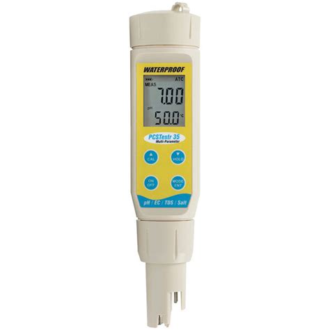 Waterproof multi parameter pH EC TDS Salt Temp รน PCSTestr 35