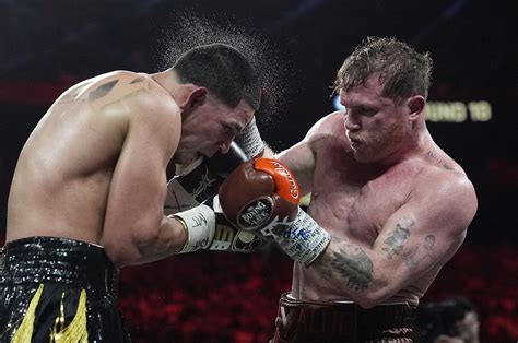 Las mejores imágenes de la victoria del canelo MARCA