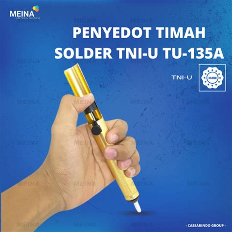 Jual Desoldering Pump Tni U Tu Penyedot Timah Solder Soldering Kit