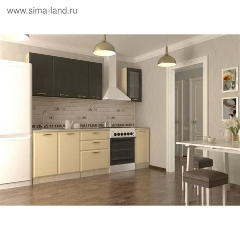 Ваниль кухня в интерьере 82 фото