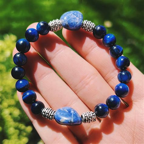 Blue Tiger Eye Jewelry Cheap Sale