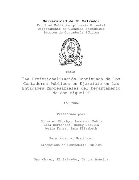 PDF La Profesionalización Continuada de los Contadores DOKUMEN TIPS