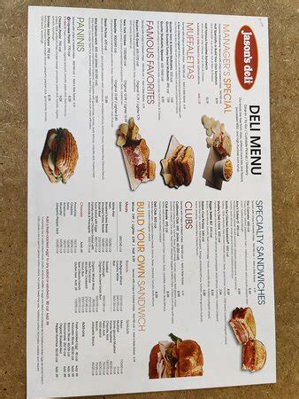 JASON'S DELI, Gilbert - Menu, Prices & Restaurant Reviews - Tripadvisor