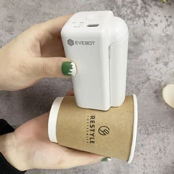 Evebot Portable Printer Printpods Mini Inkjet Printers Carton Logo ...