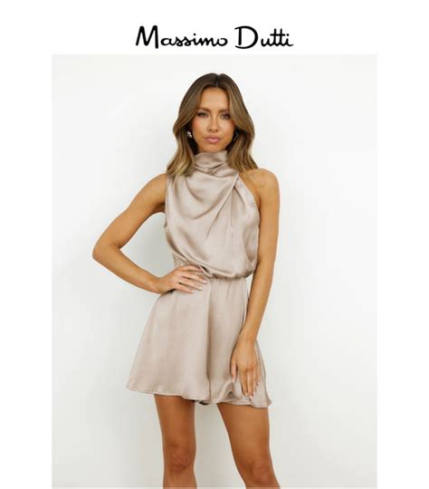 комбинезон Massimo Dutti, Женский, На любой сезон, размер 48, материал ...