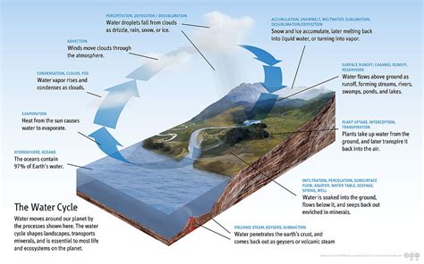 Water Cycle Diagram With Explanation