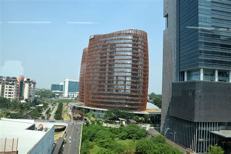 Gedung Bertingkat Tinggi Di Jakarta Foto Stok Unduh Gambar Sekarang