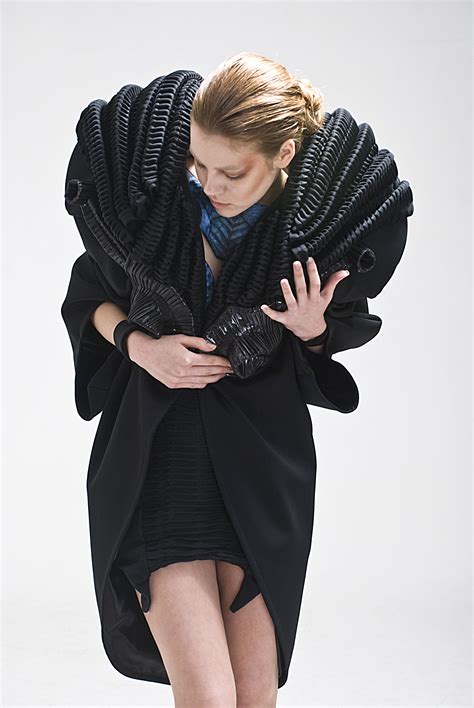 Wearable Art Sculptural Fashion With A Bold 3D Structure And Symmetry