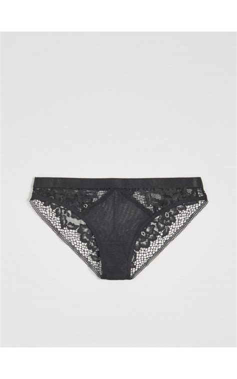 Bikini cu detalii din dantelă SINSAY WE940 99X