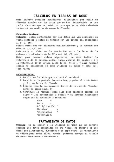 Docx Trabajando Con Los Datos Dokumen Tips