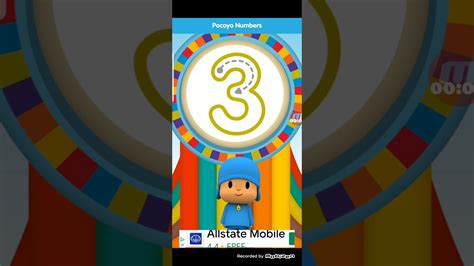 Pocoyo Numbers App Youtube