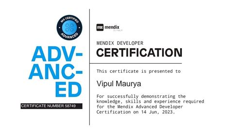 Vipul Maurya On Linkedin Mendix Nagarro Developer Certificate 30