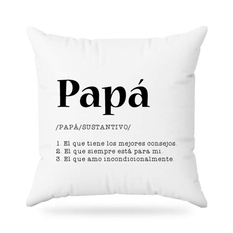 Almohada Personalizada Pap Incondicional Ms Regalos