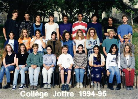 Photo De Classe 3ème De 1994 Collège Joffre Copains Davant