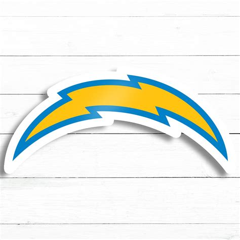 Los Angeles Chargers Sticker | Waterproof Vinyl Decal | 3in ...