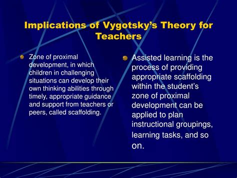 Ppt Summary Piagets Theory Of Cognitive Development Vygotsky