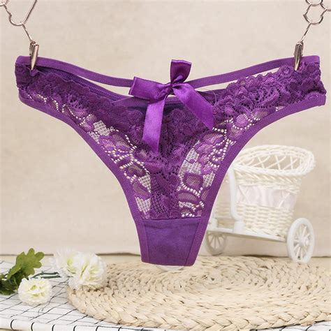 Aliexpress Buy Pc Sexy Women Lace Low Rise Hollow Briefs Panties