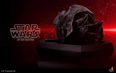 Hot Toys 1 1 Lifesize TFA Melted Darth Vader Helmet RPF Costume And