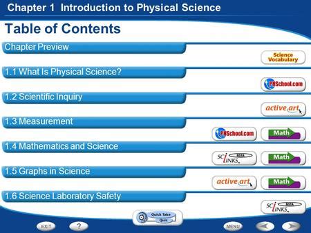 Pearson Prentice Hall Physical Science Concepts In Action Chapter 1