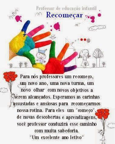 Mensagem Inicio Ano Letivo - Mensagem para início do Ano Letivo | Frases de boas vindas, Reuniões de ...