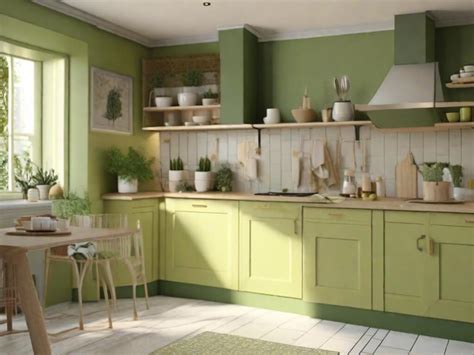 Interior Rumah Warna Hijau Sage [Sentuhan Harmonis] | Terasly.com