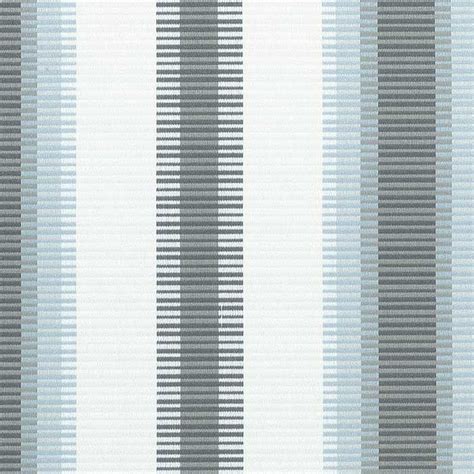 Samba Stripe Woven Fabric In Charcoal And Mineral Garden Fabric Thibaut