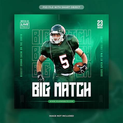 Football Template Psd Hotsell Telepack Co Jp