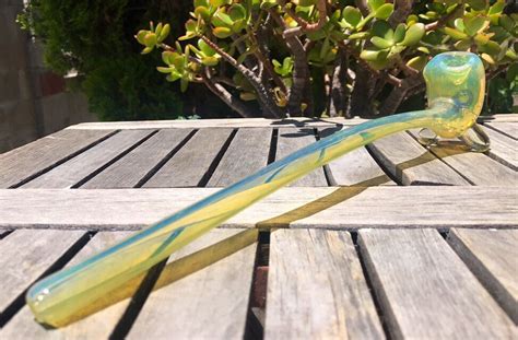 Gandalf Glass Pipe Silver Fumedhandmade Etsy