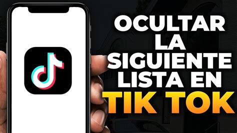 Cómo Ocultar La Lista De Seguidos En Tiktok 2024 Youtube