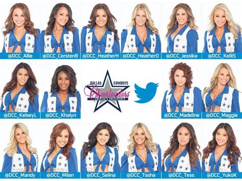 The Rookie Twitters Dallas Cheerleaders Dallas Cowboys Dallas