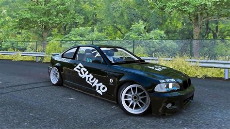 Bmw 325i E46 Eskuko Drift Okawa Touge Assetto Corsa Youtube