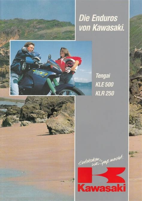 Prospekt KAWASAKI Tengai KLE 500 KLR 250 Prospekt Brochure 12