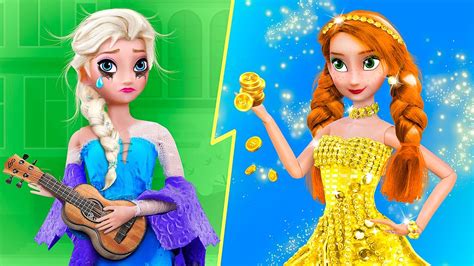 Rica Anna Vs Pobre Elsa YouTube