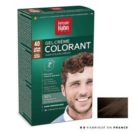 Gel Crème Colorant N50 Châtain Clair Petrole Hahn