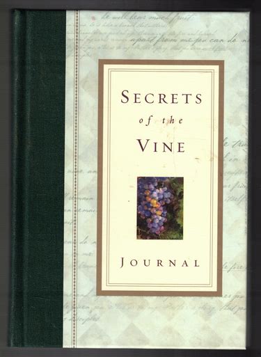 Secrets of the Vine Journal by Bruce Wilkinson