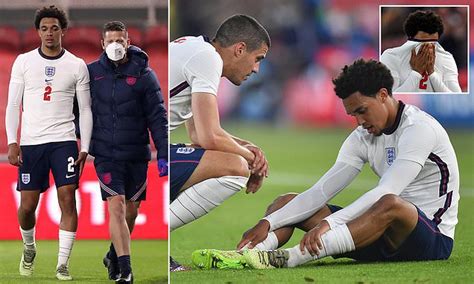 England Hit With Injury Scare As Trent Alexander Arnold Hobbles Off