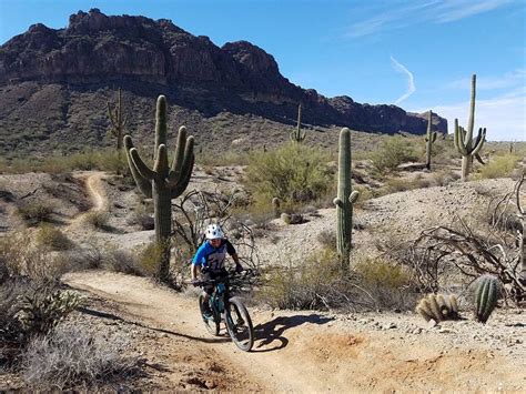 san tan mountain bike trail  queen creek arizona directions maps