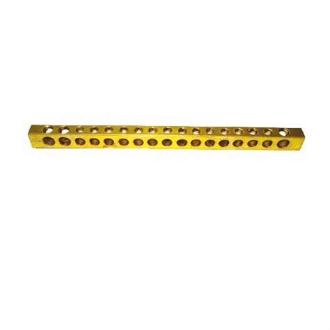 Brass Electrical Neutral Bars Brass Terminal Bars Manufacturer From Jamnagar