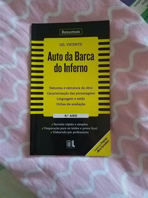 Livro Resumos Auto Da Barca Do Inferno F Nzeres E S O Pedro Da Cova