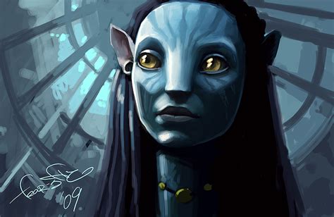 Avatar Speed Painting By Fear Sas On Deviantart