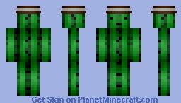 Classy Cactus Minecraft Skin