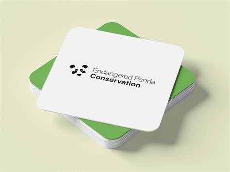 Endangered Panda Conservation Logo - Day N°2 by Hillel Khiat on Dribbble