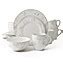 Thomson Pottery Hampton 16-Piece Stoneware Dinnerware Set - Bed Bath ...